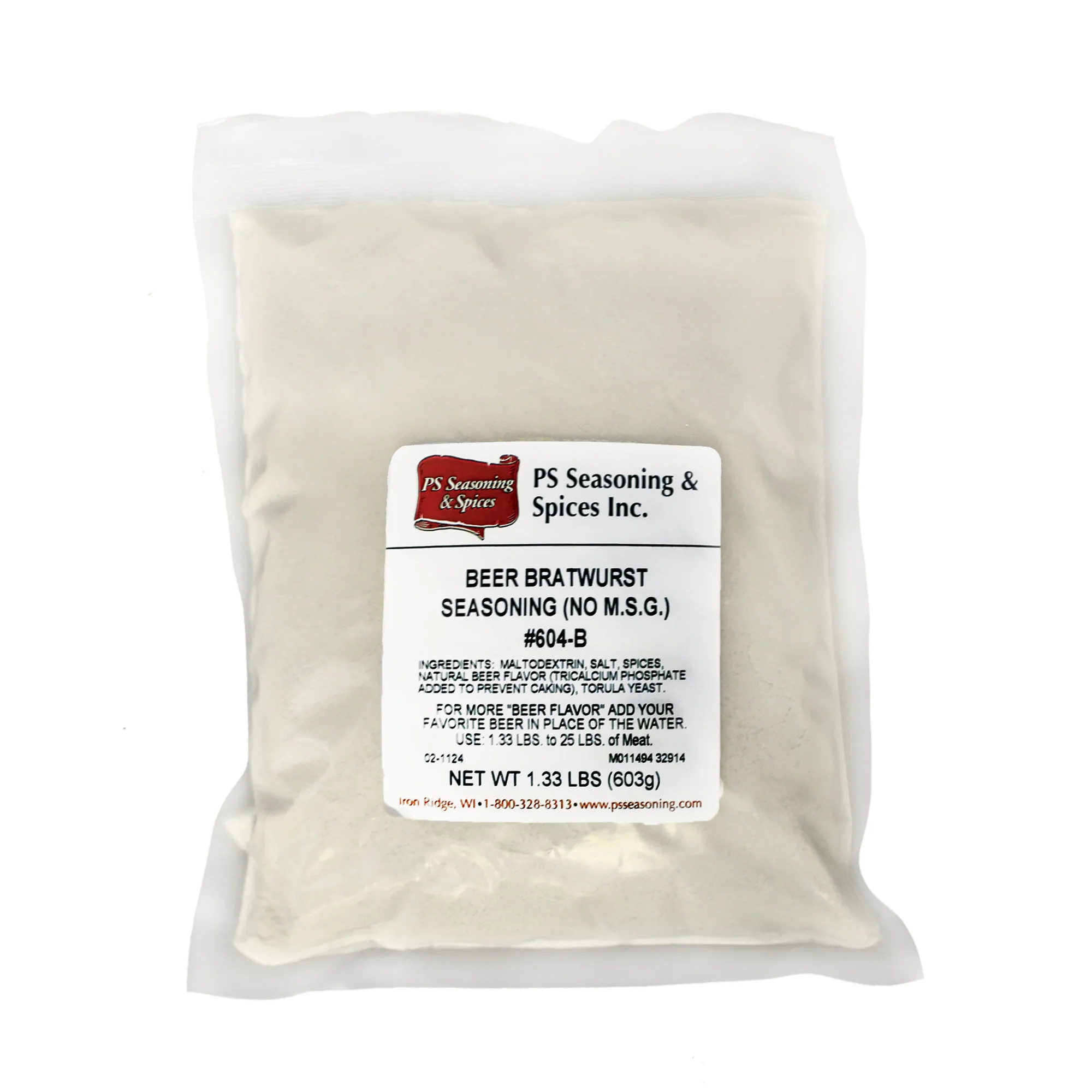 No. 604 Beer Bratwurst Seasoning - Image 3